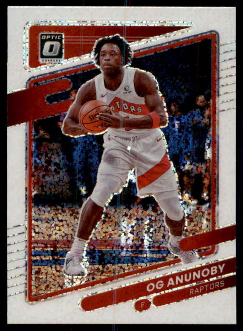 OG Anunoby Card 2021-22 Donruss Optic White Sparkle #119  Image 1