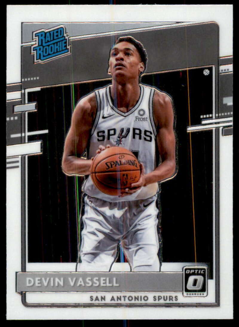 Devin Vassell RR RC Rookie Card 2020-21 Donruss Optic #161  Image 1