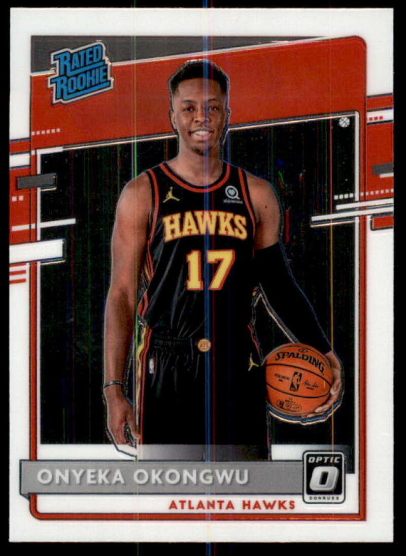 Onyeka Okongwu RR RC Rookie Card 2020-21 Donruss Optic #156  Image 1