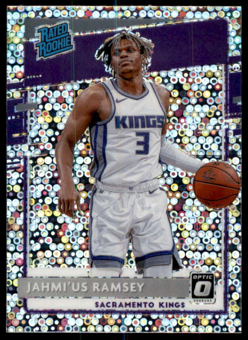 Jahmi'us Ramsey RR Card 2020-21 Donruss Optic Fast Break Holo #194  Image 1