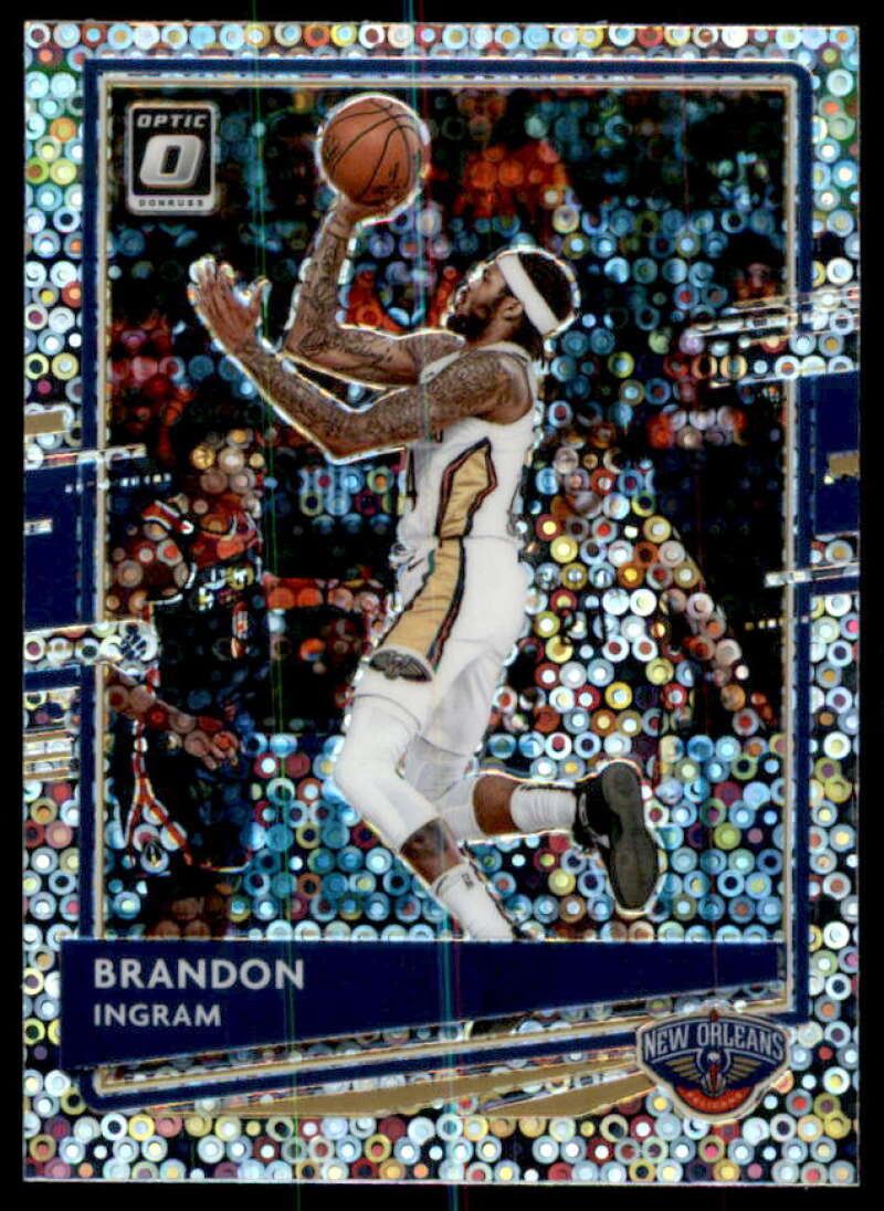 Brandon Ingram Card 2020-21 Donruss Optic Fast Break Holo #58  Image 1