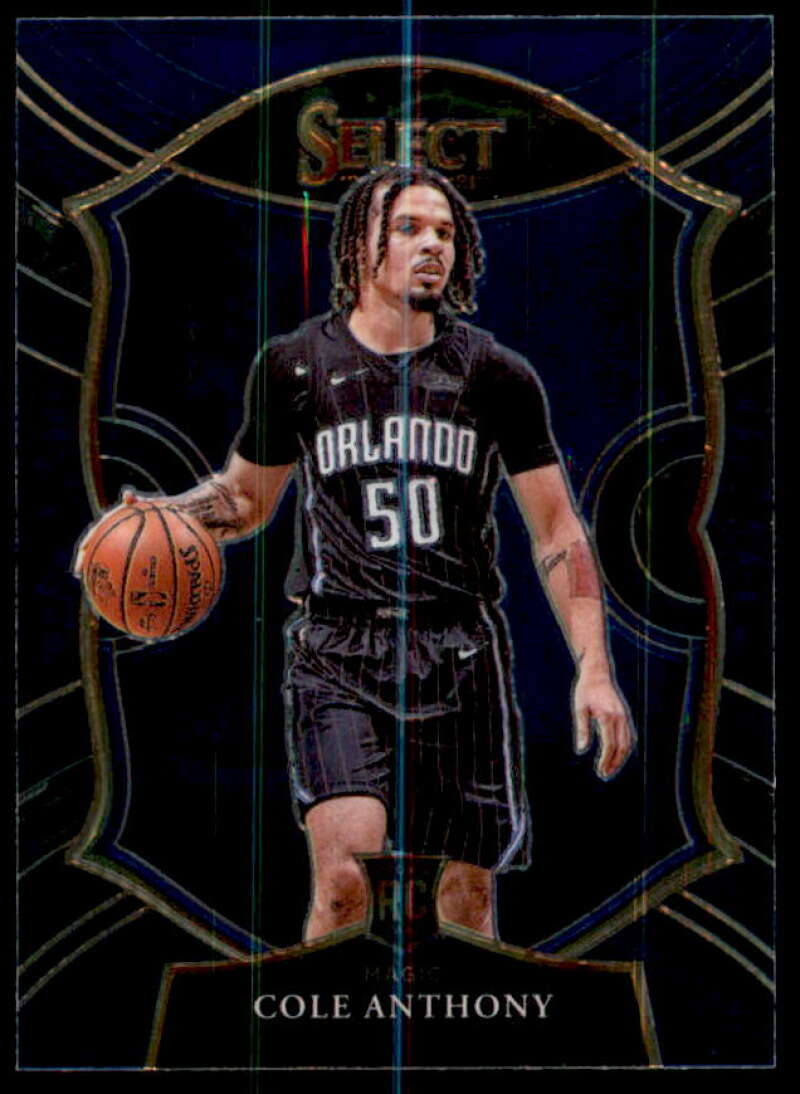 Cole Anthony Rookie Card 2020-21 Select Blue Retail #75  Image 1