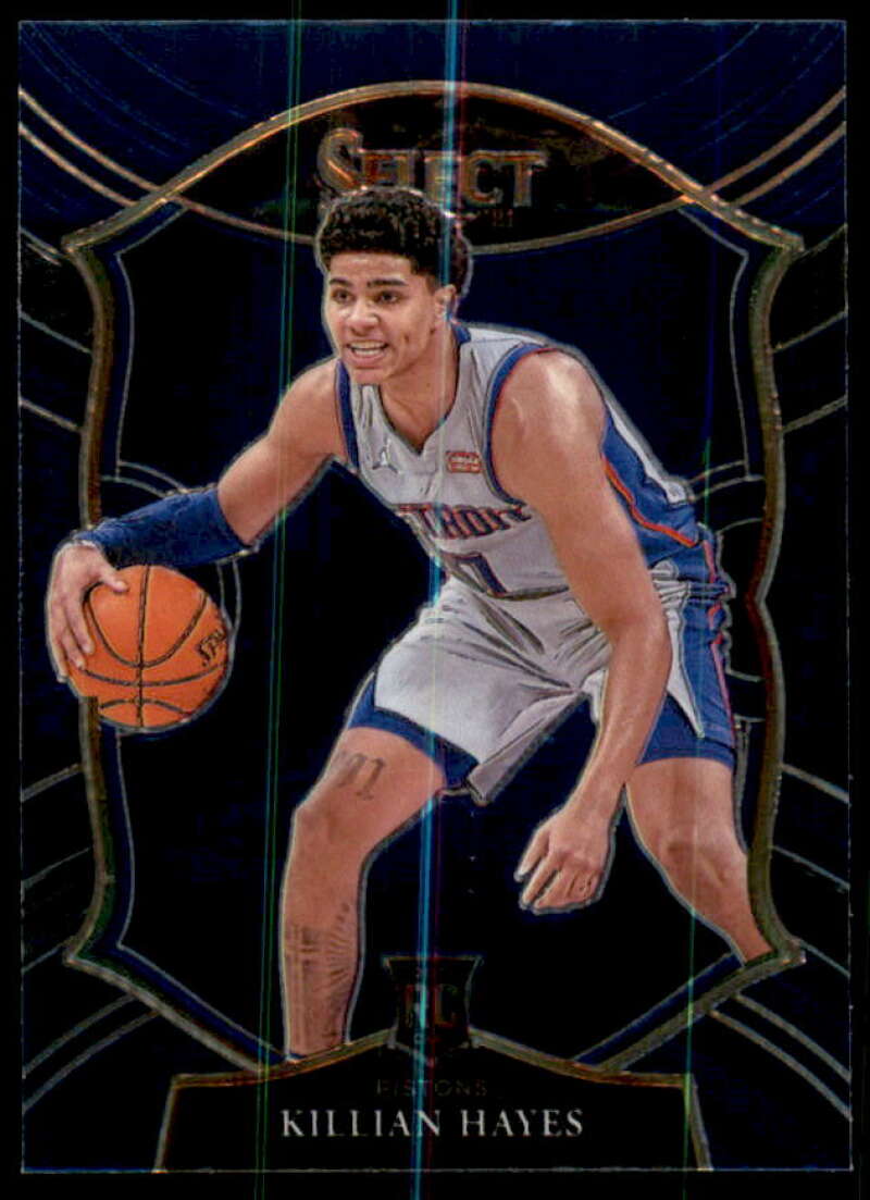 Killian Hayes Rookie Card 2020-21 Select Blue Retail #67  Image 1