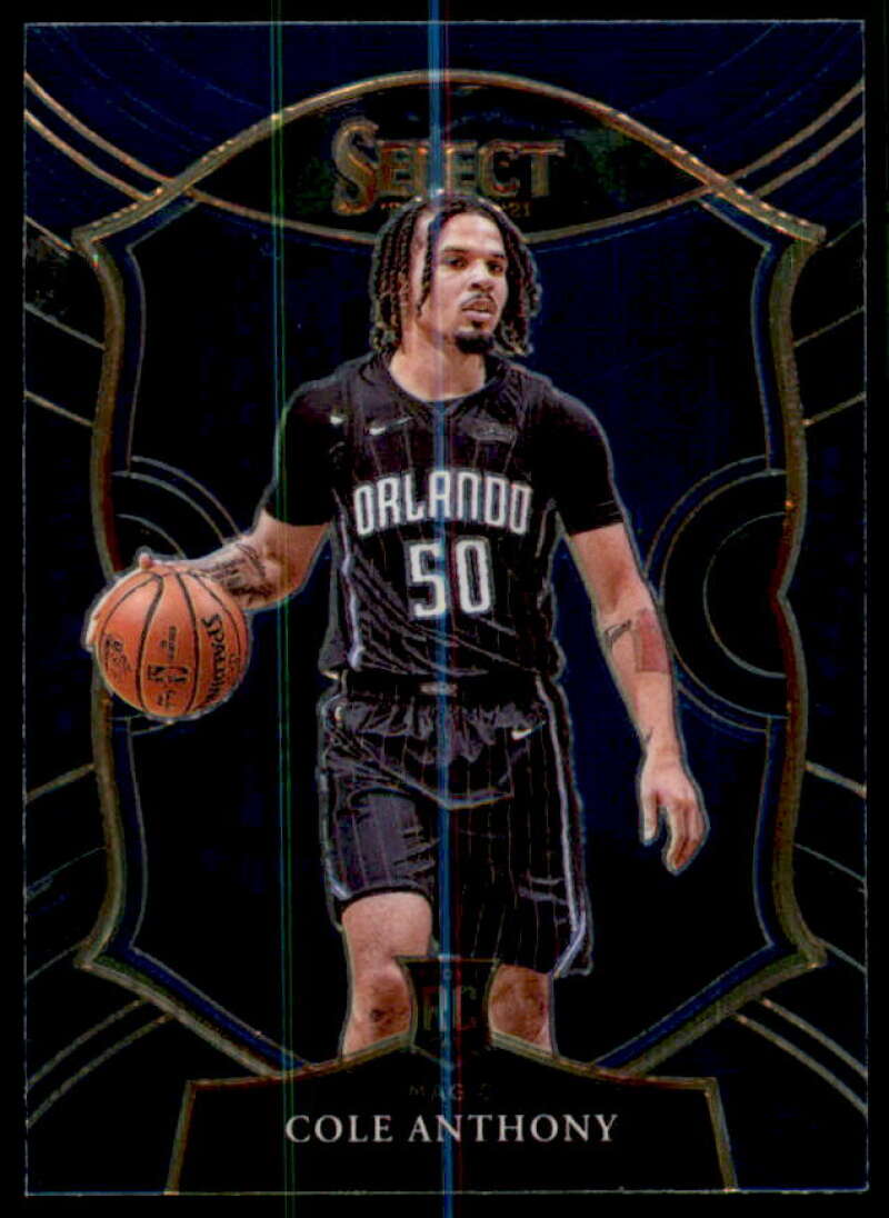 Cole Anthony Rookie Card 2020-21 Select Blue Retail #75  Image 1