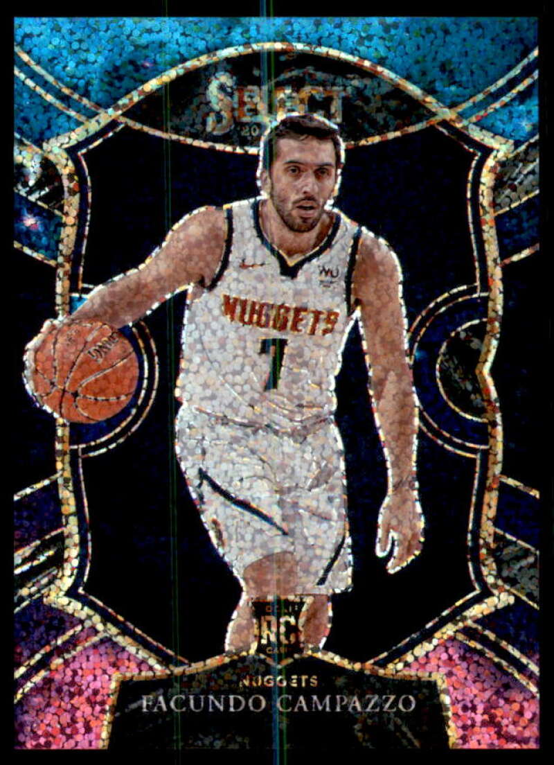 Facundo Campazzo Rookie Card 2020-21 Select Prizms Disco #83  Image 1