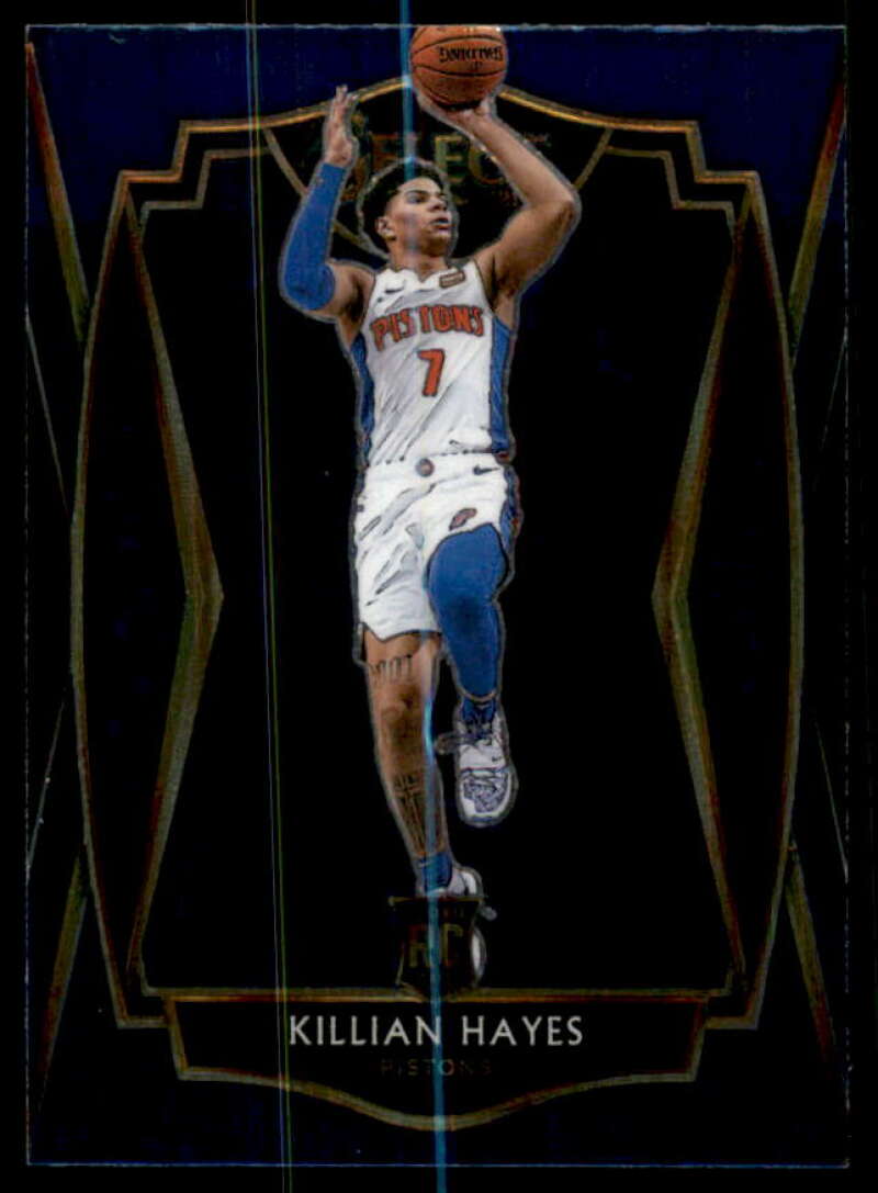 Killian Hayes Rookie Card 2020-21 Select Blue Retail #181  Image 1