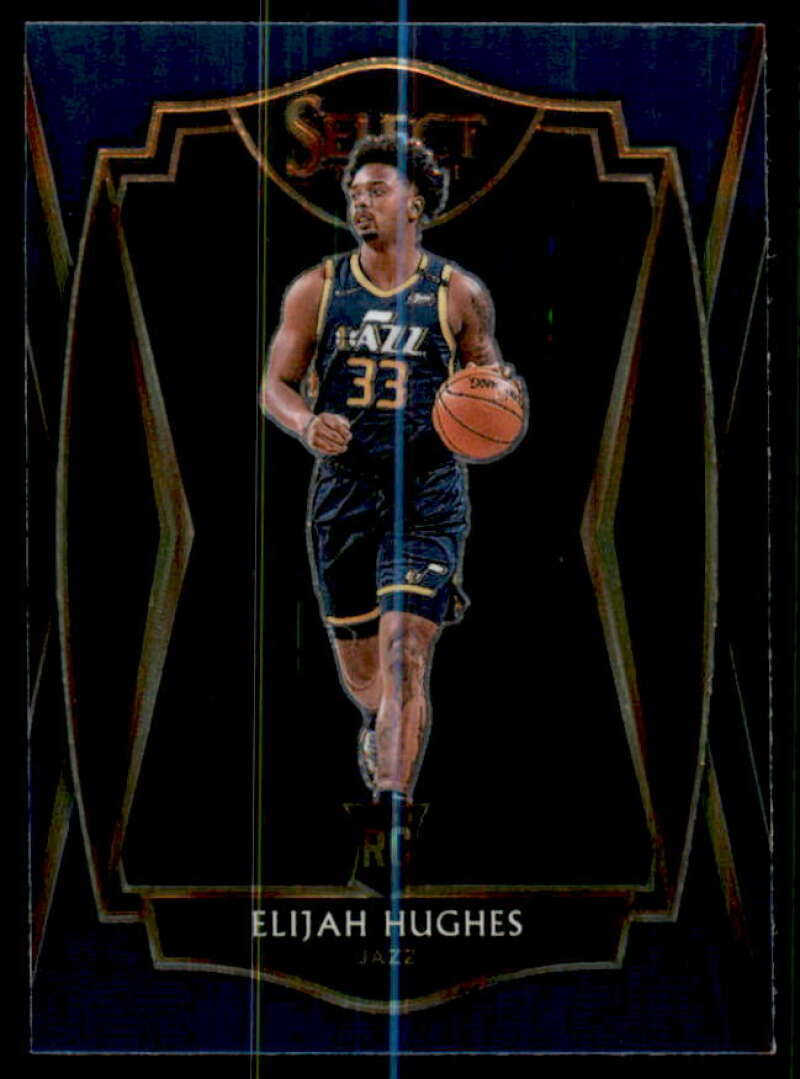 Elijah Hughes Rookie Card 2020-21 Select Blue Retail #168  Image 1