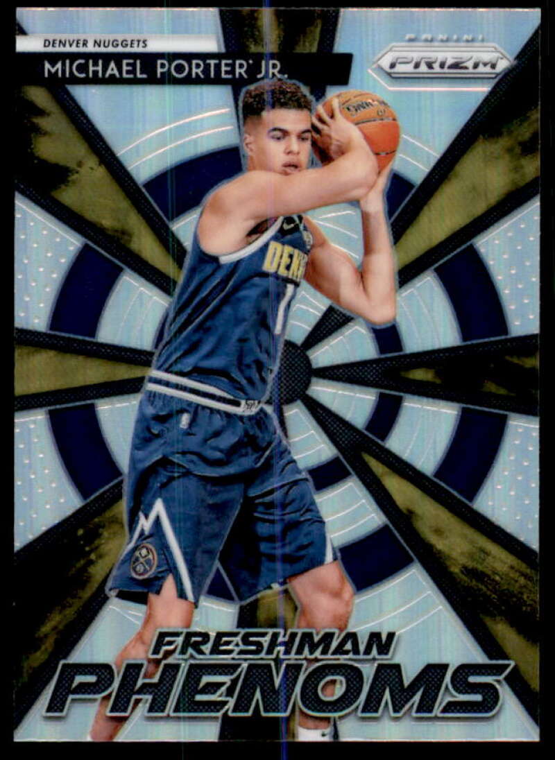 Michael Porter Jr. Rookie 2018-19 Panini Prizm Freshman Phenoms Prizms Silver #12  Image 1