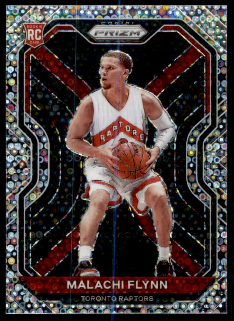 Malachi Flynn Rookie Card 2020-21 Panini Prizm Prizms Fast Break #287  Image 1