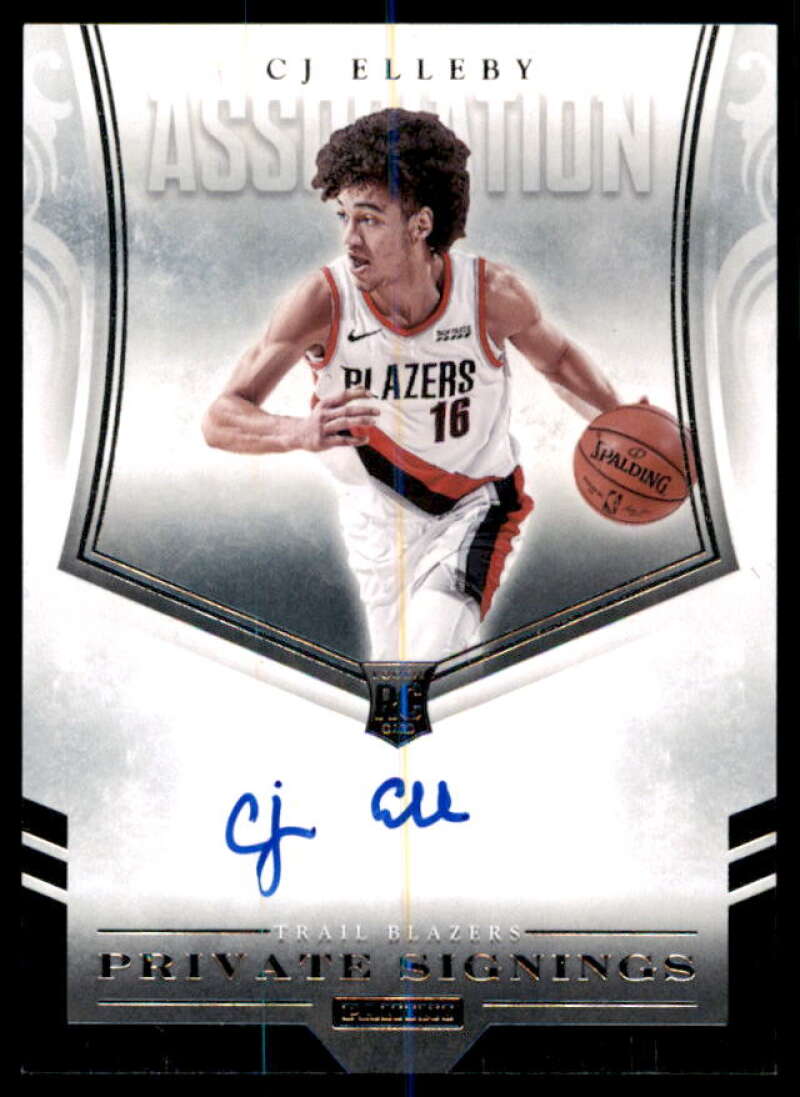CJ Elleby Rookie 2020-21 Panini Spectra Private Signings Association Version #45  Image 1
