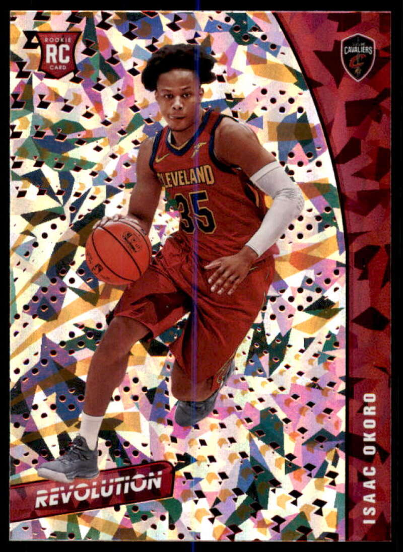 Isaac Okoro Rookie Card 2020-21 Panini Revolution Chinese New Year #142  Image 1