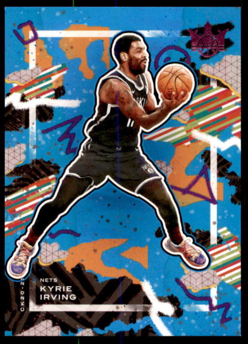 Kyrie Irving Card 2020-21 Court Kings Amethyst #58  Image 1