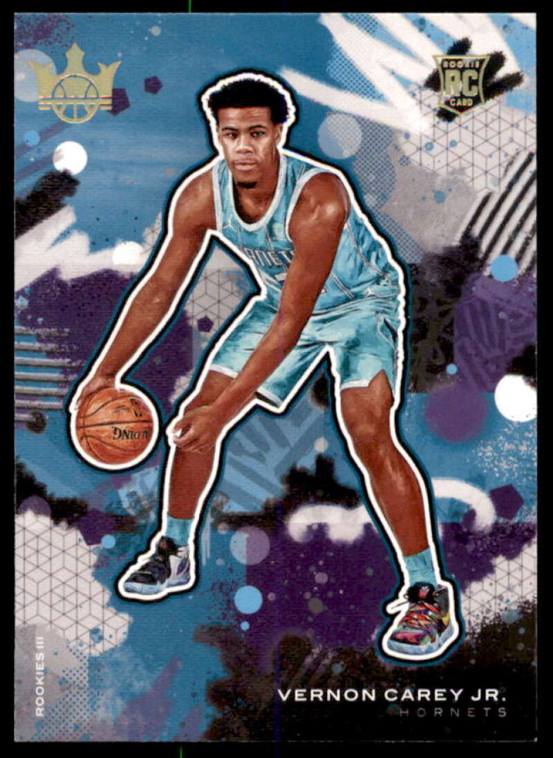 Vernon Carey Jr. Rookie Card 2020-21 Court Kings #135  Image 1