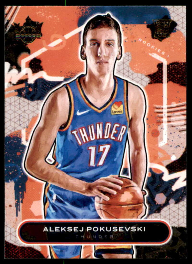 Aleksej Pokusevski RC Rookie Card 2020-21 Court Kings #89  Image 1