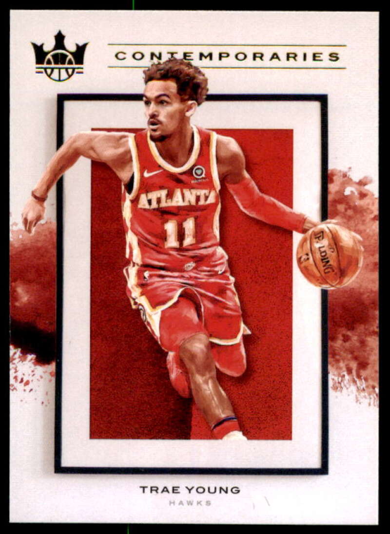 Trae Young Card 2020-21 Court Kings Contemporaries #21  Image 1