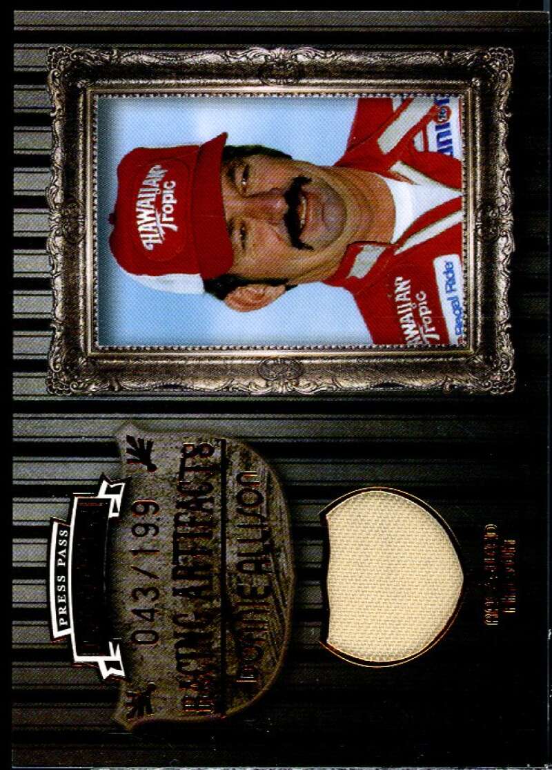 Donnie Allison Card 2009 Press Pass Legends Artifacts Firesuits Bronze #DoAF  Image 1