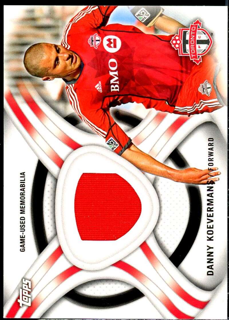 Danny Koevermans Card 2013 Topps MLS Relics #DK  Image 1