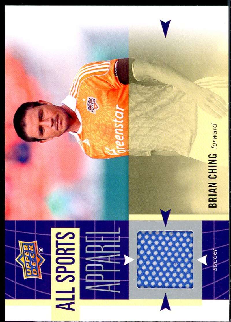 Brian Ching 2011 Upper Deck World of Sports All-Sport Apparel Memorabilia #ASBC  Image 1