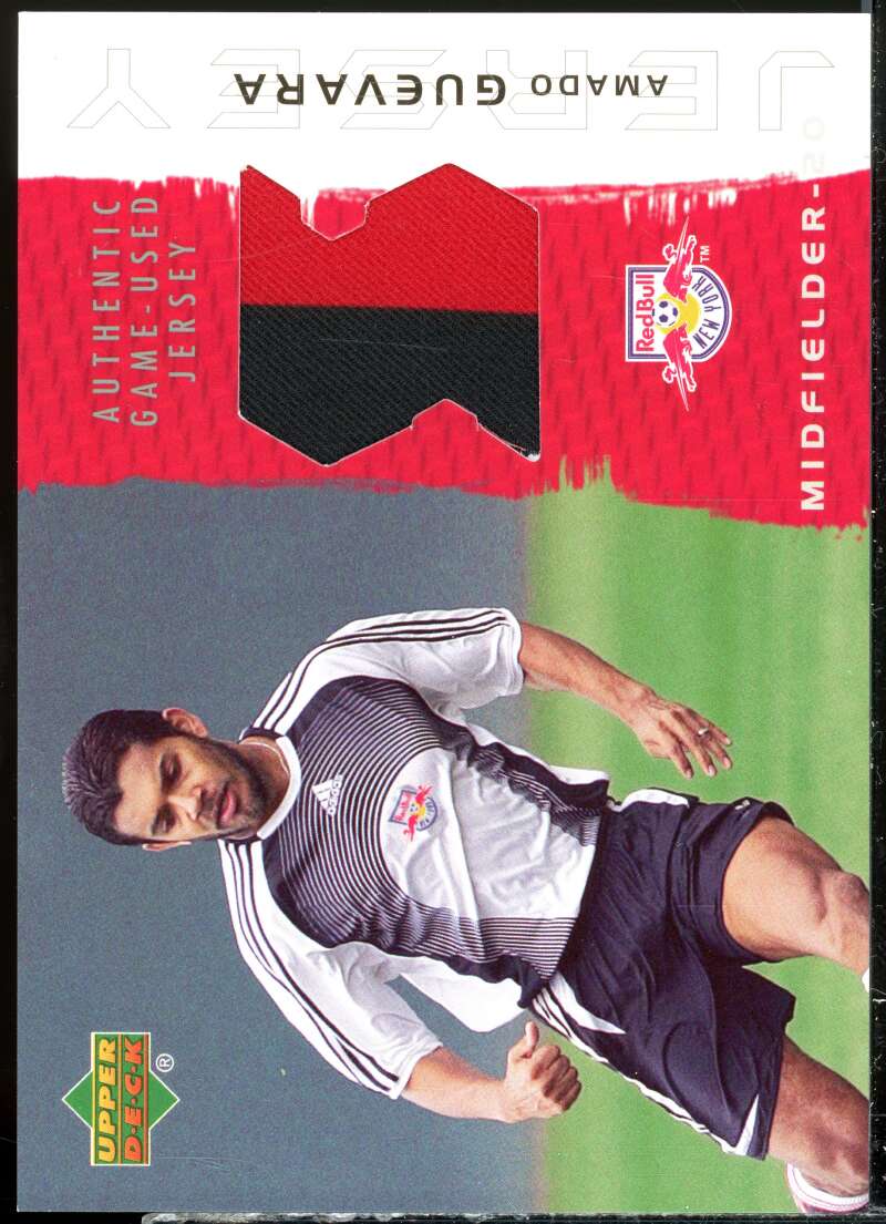 Amado Guevara Card 2006 Upper Deck MLS Jerseys #JEAG  Image 1