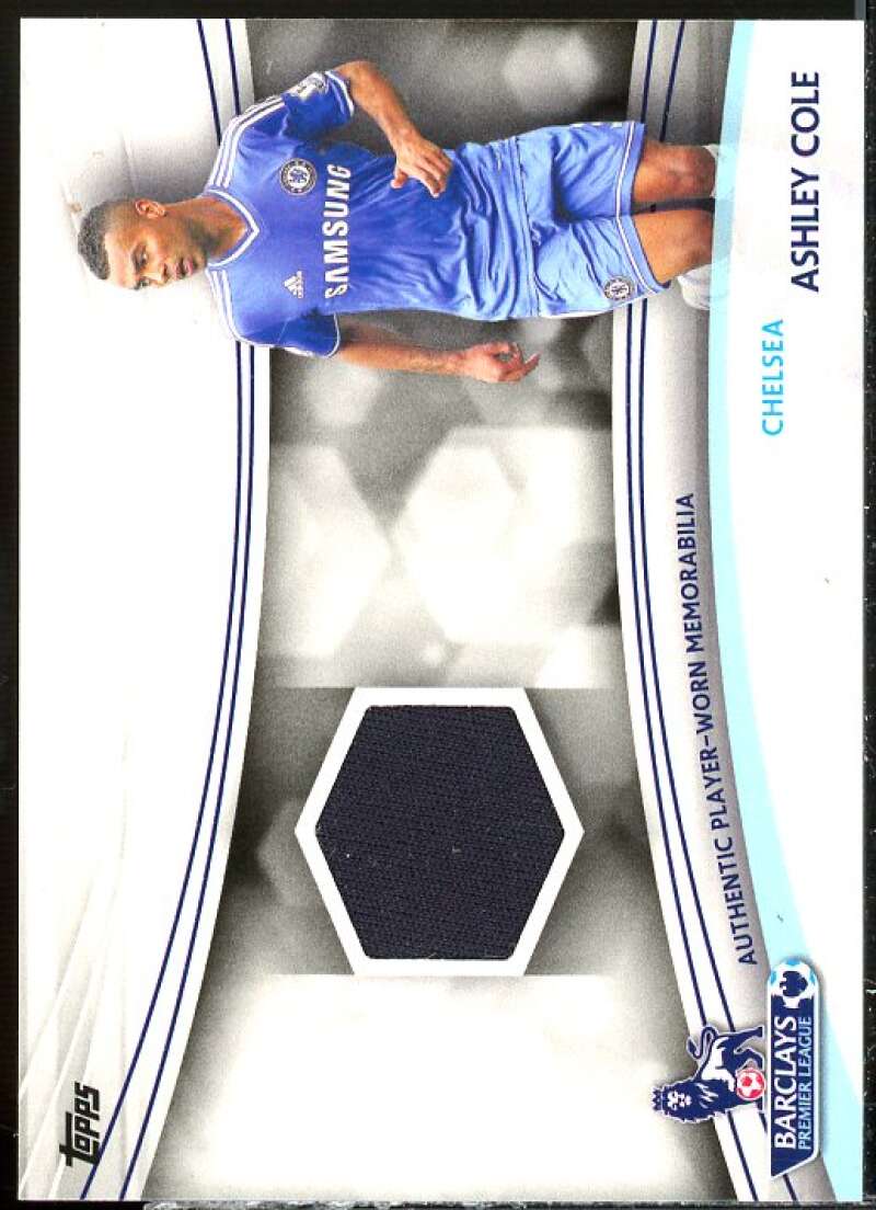 Ashley Cole Card 2013-14 Topps English Premier League Gold Relics #JRAC  Image 1