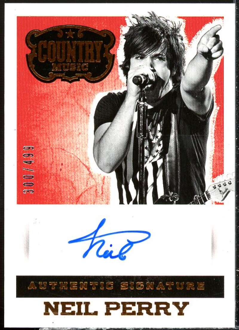 Neil Perry Card 2015 Panini Country Music Signatures #59  Image 1