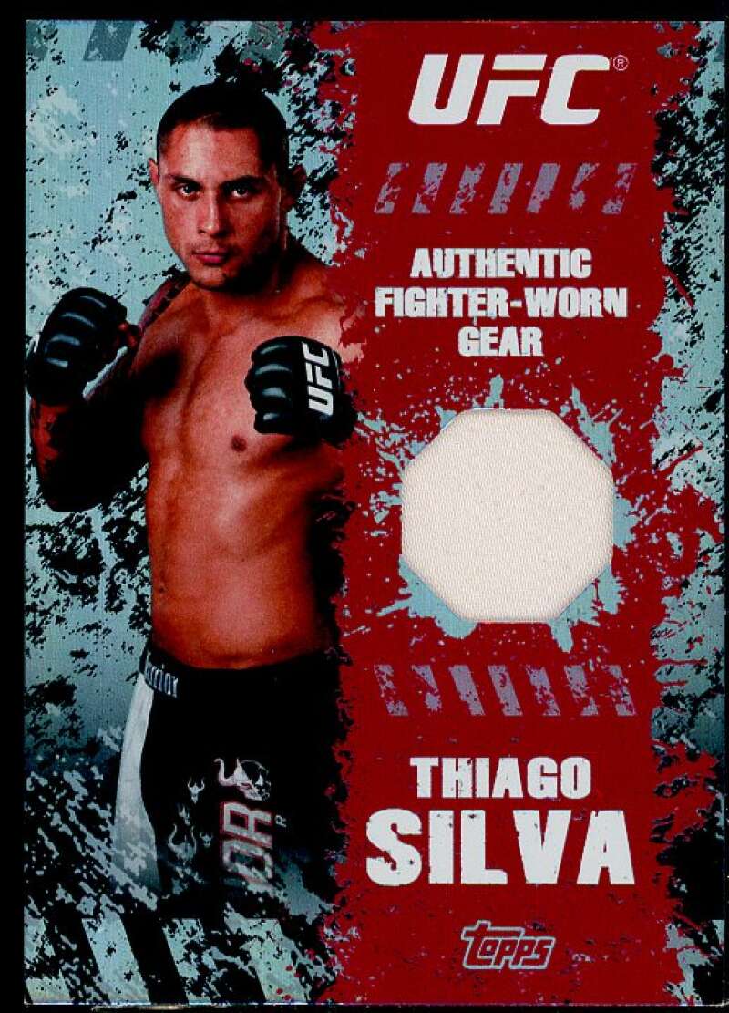 Thiago Silva Card 2010 Topps UFC Main Event Fighter Relics #FRTS  Image 1