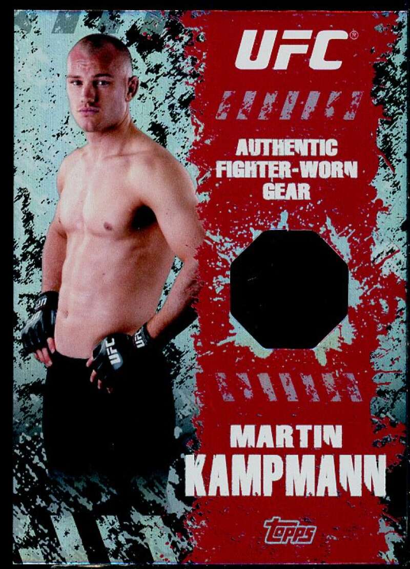 Martin Kampmann Card 2010 Topps UFC Main Event Fighter Relics #FRMK  Image 1