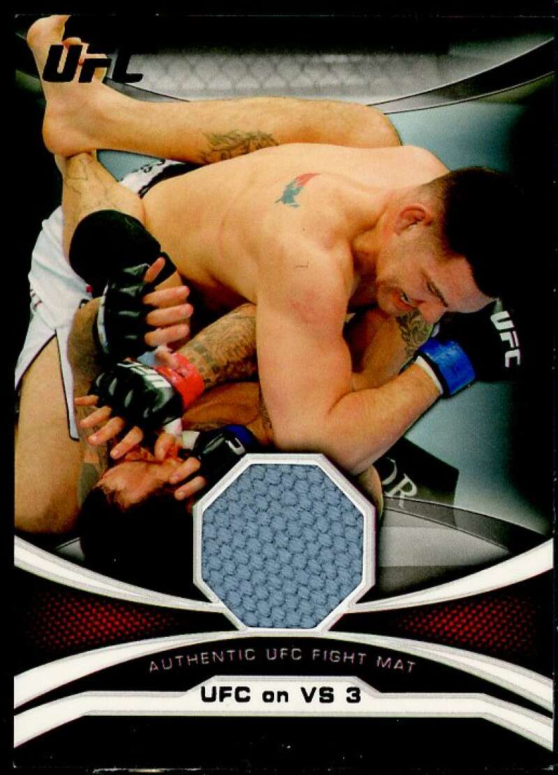 Chris Weidman 2011 Topps UFC Moment of Truth Fight Mat Relics Black #MTMRCW  Image 1