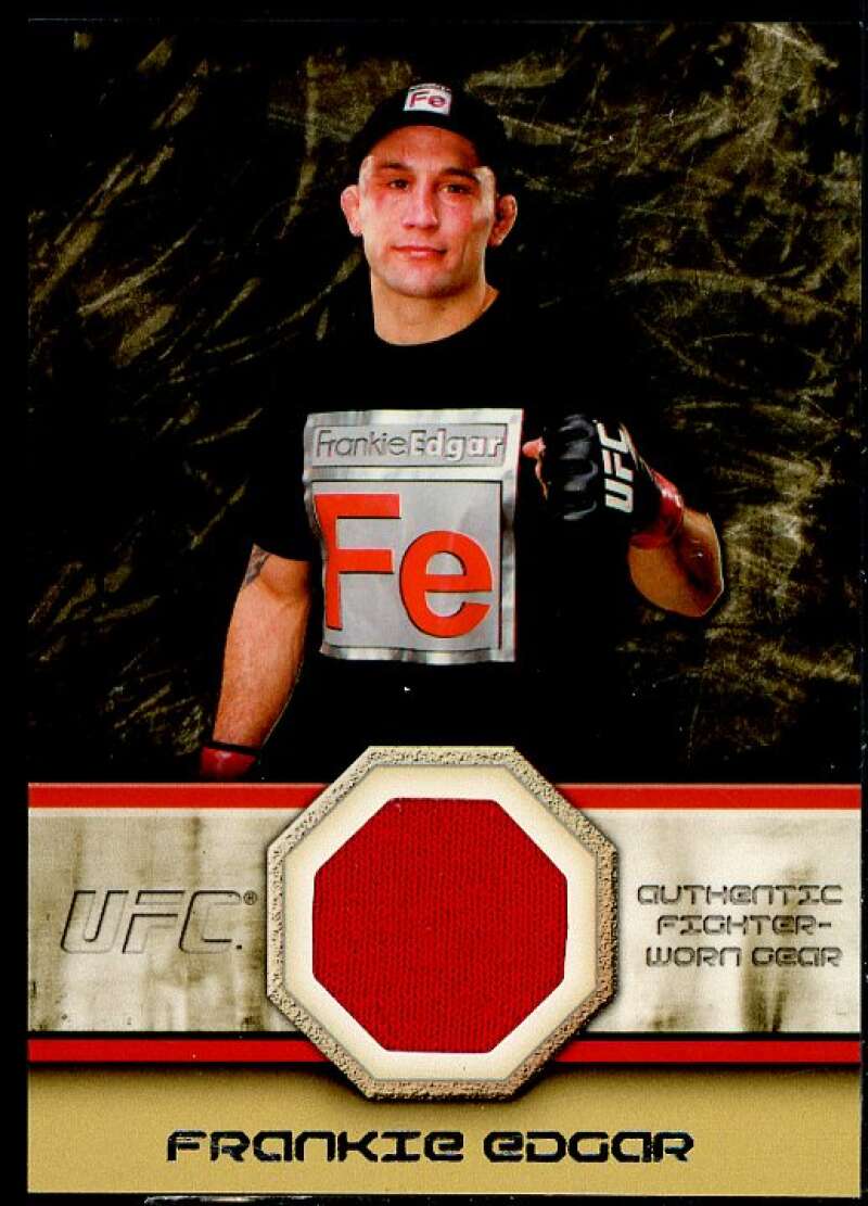 Frankie Edgar Card 2011 Topps UFC Moment of Truth Fighter Relics #FGFE  Image 1