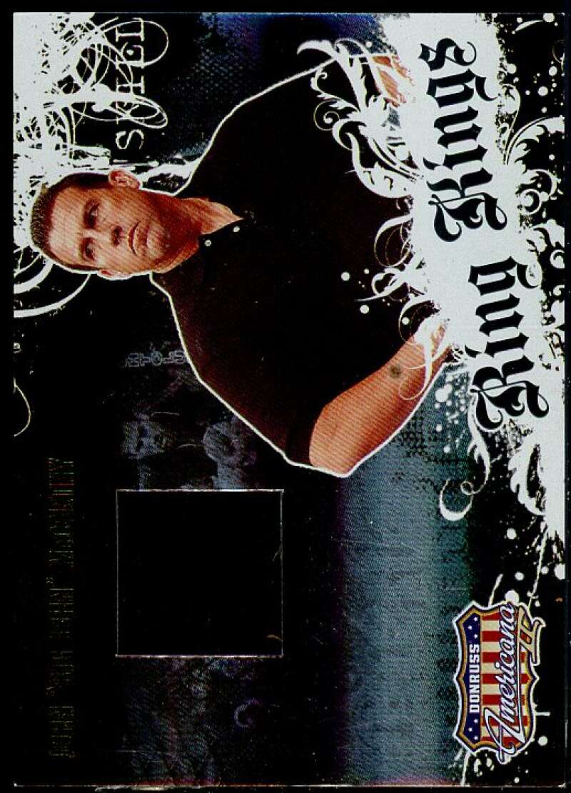 John McCarthy Card 2008 Americana II Ring Kings Material #JM1  Image 1