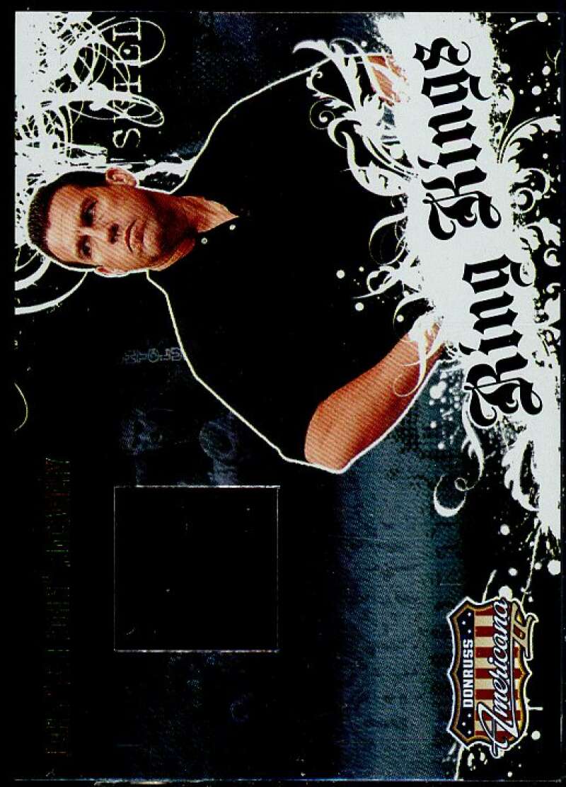 John McCarthy Card 2008 Americana II Ring Kings Material #JM1  Image 1