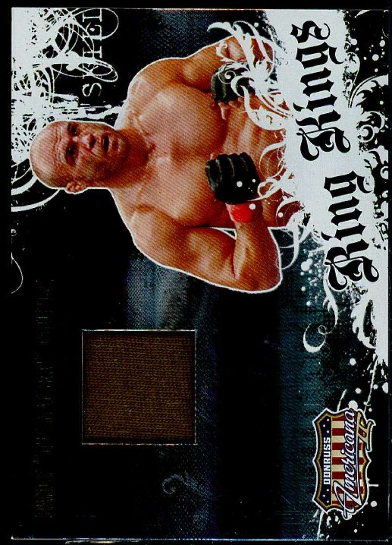 Randy Couture Card 2008 Americana II Ring Kings Material #RC  Image 1