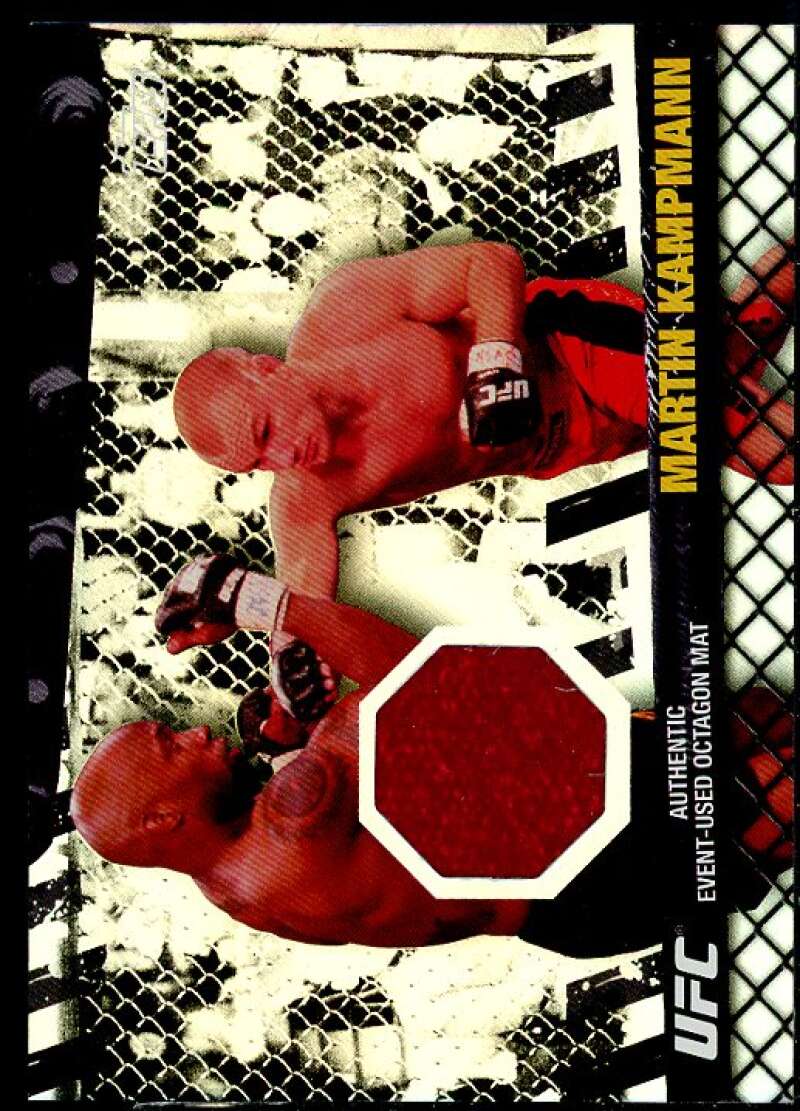 Martin Kampmann/UFN 6 Card 2010 Topps UFC Fight Mat Relics Black #FMMK  Image 1