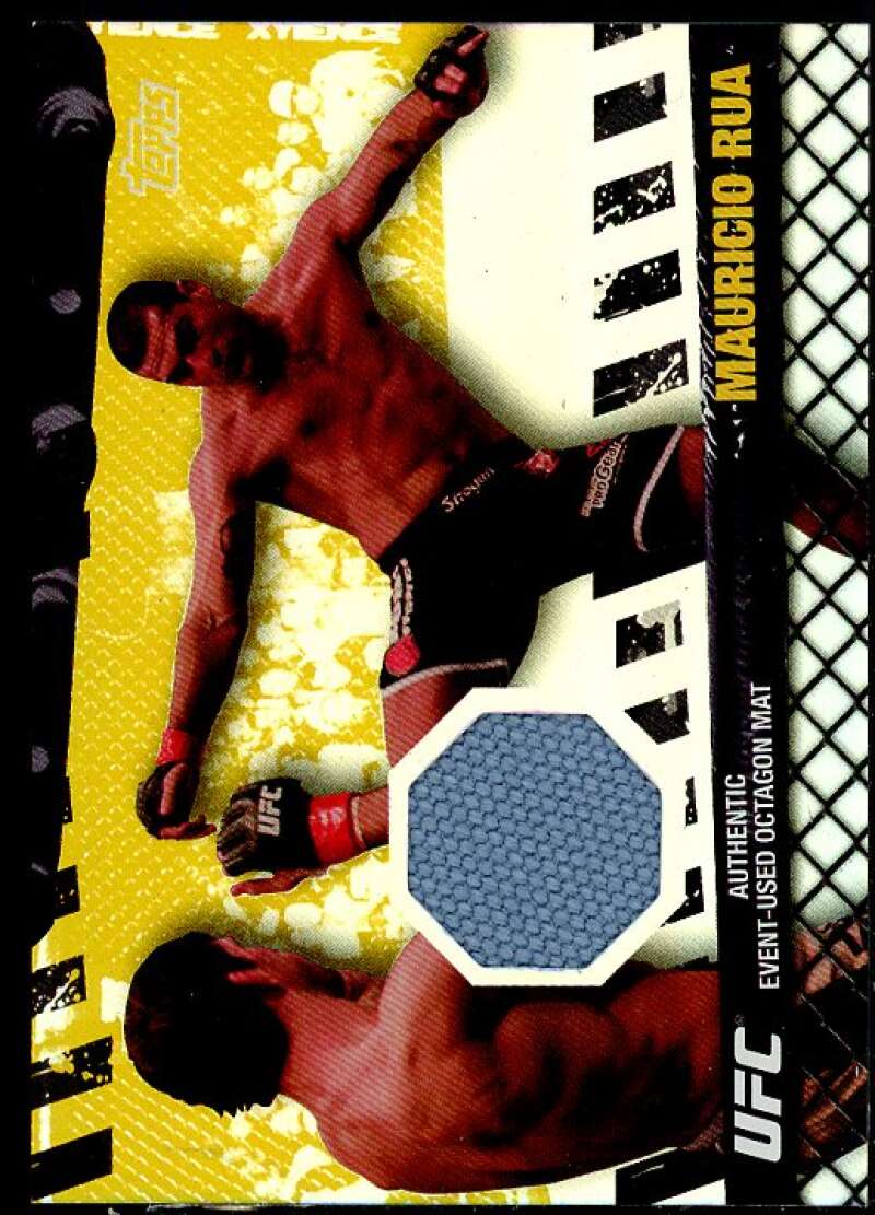 Mauricio Rua/UFC 76 Card 2010 Topps UFC Fight Mat Relics Gold #FMMR  Image 1