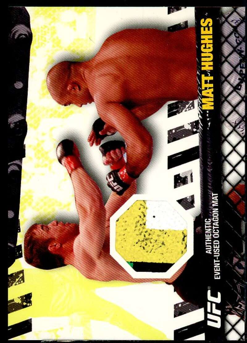 Matt Hughes/UFC 63 Card 2010 Topps UFC Fight Mat Relics #FMMH  Image 1