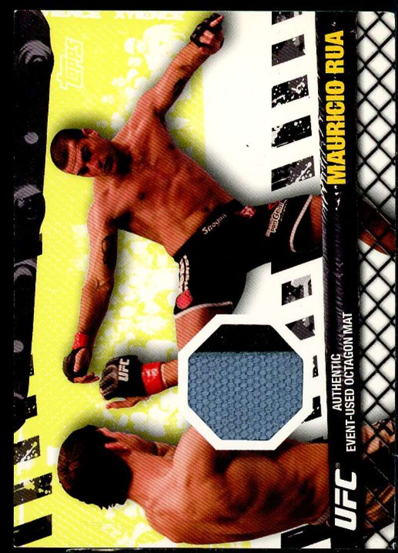 Mauricio Rua/UFC 76 Card 2010 Topps UFC Fight Mat Relics #FMMR  Image 1