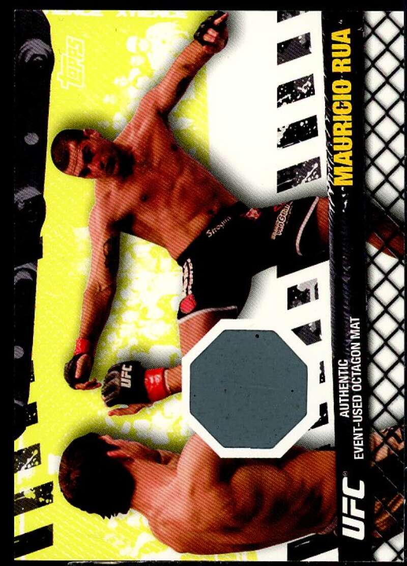 Mauricio Rua/UFC 76 Card 2010 Topps UFC Fight Mat Relics #FMMR  Image 1