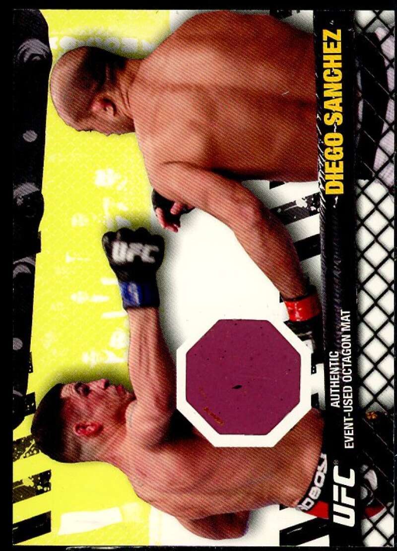 Diego Sanchez/UFC 107 Card 2010 Topps UFC Fight Mat Relics #FMDS  Image 1