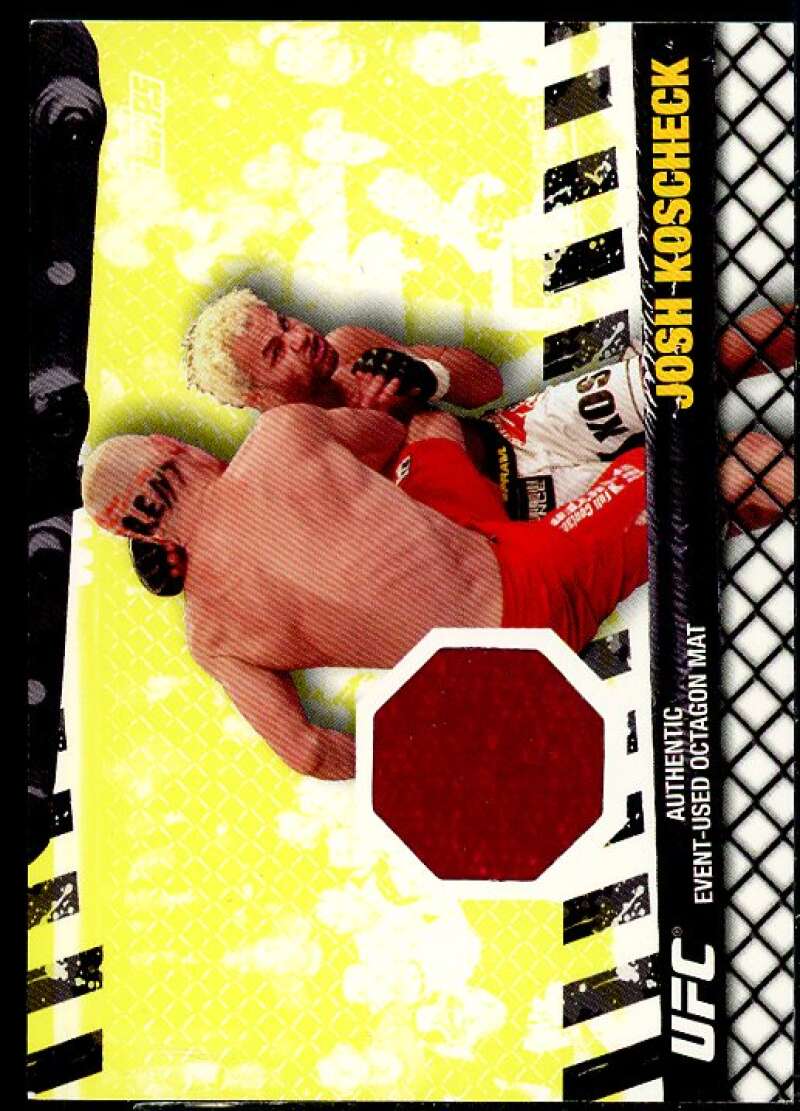 Josh Koscheck/UFN 6 Card 2010 Topps UFC Fight Mat Relics #FMJK  Image 1