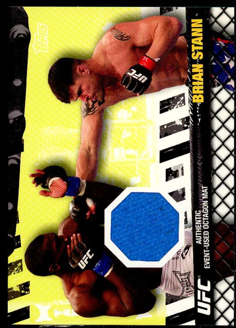 Brian Stann/UFN 19 Card 2010 Topps UFC Fight Mat Relics #FMBST  Image 1