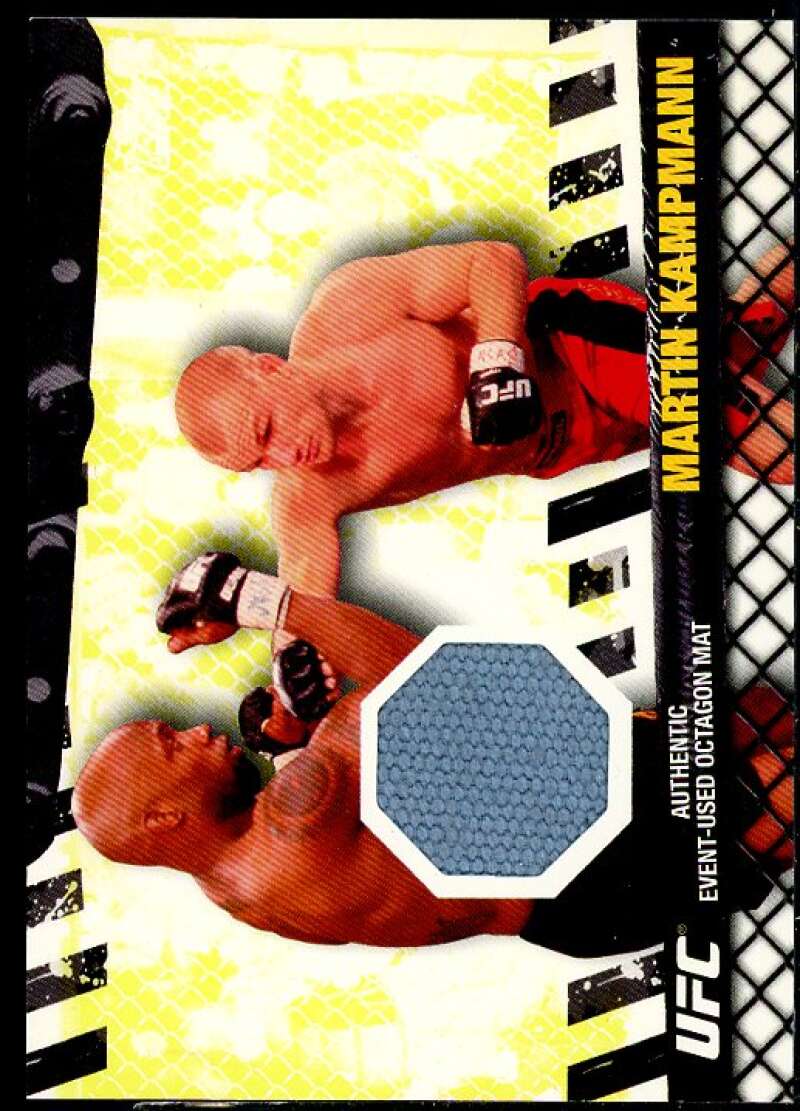 Martin Kampmann/UFN 6 Card 2010 Topps UFC Fight Mat Relics #FMMK  Image 1