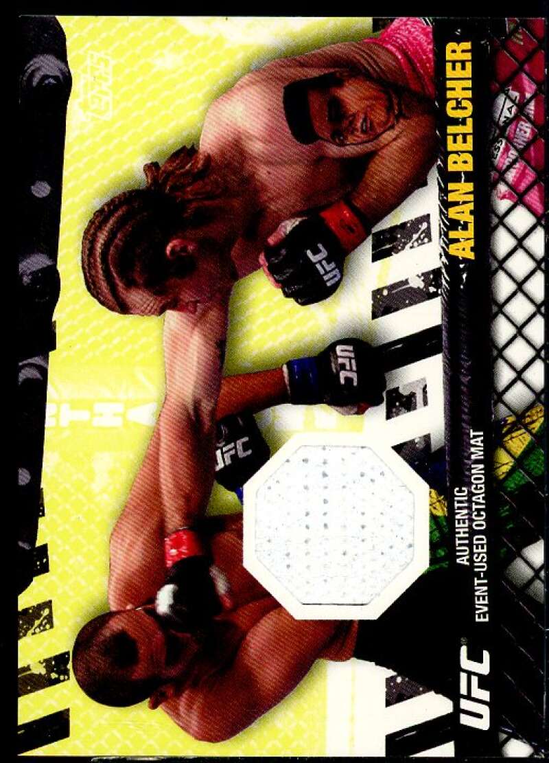 Alan Belcher/UFC 107 Card 2010 Topps UFC Fight Mat Relics #FMAB  Image 1