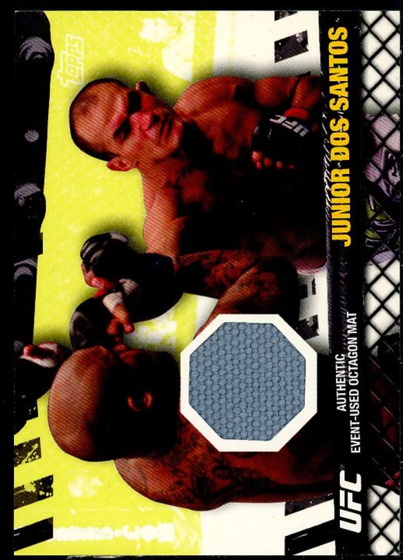 Junior dos Santos/UFC 108 Card 2010 Topps UFC Fight Mat Relics #FMJDS  Image 1