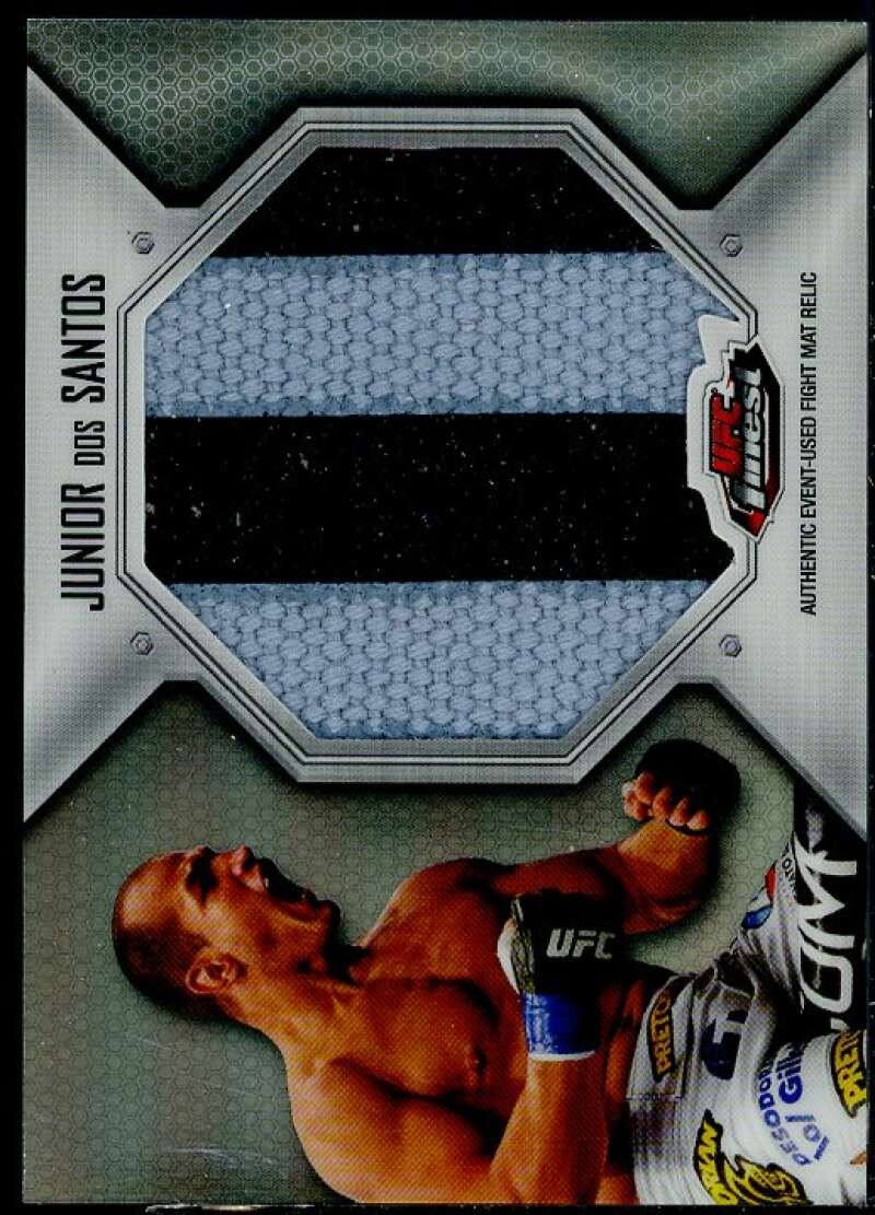 Junior dos Santos Card 2012 Finest UFC Jumbo Fight Mat Relics #FFJMJD  Image 1