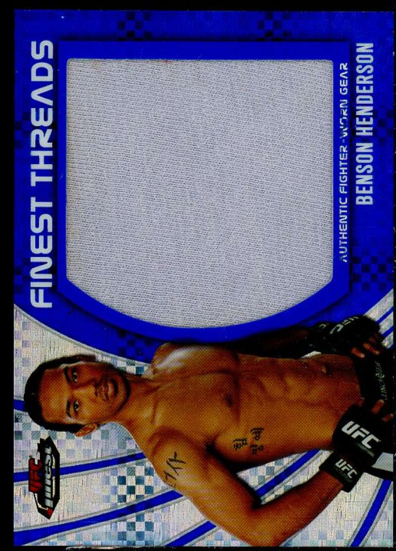 Benson Henderson 2012 Finest UFC Threads Jumbo Fighter Relics X-Fractors #JFTBH  Image 1