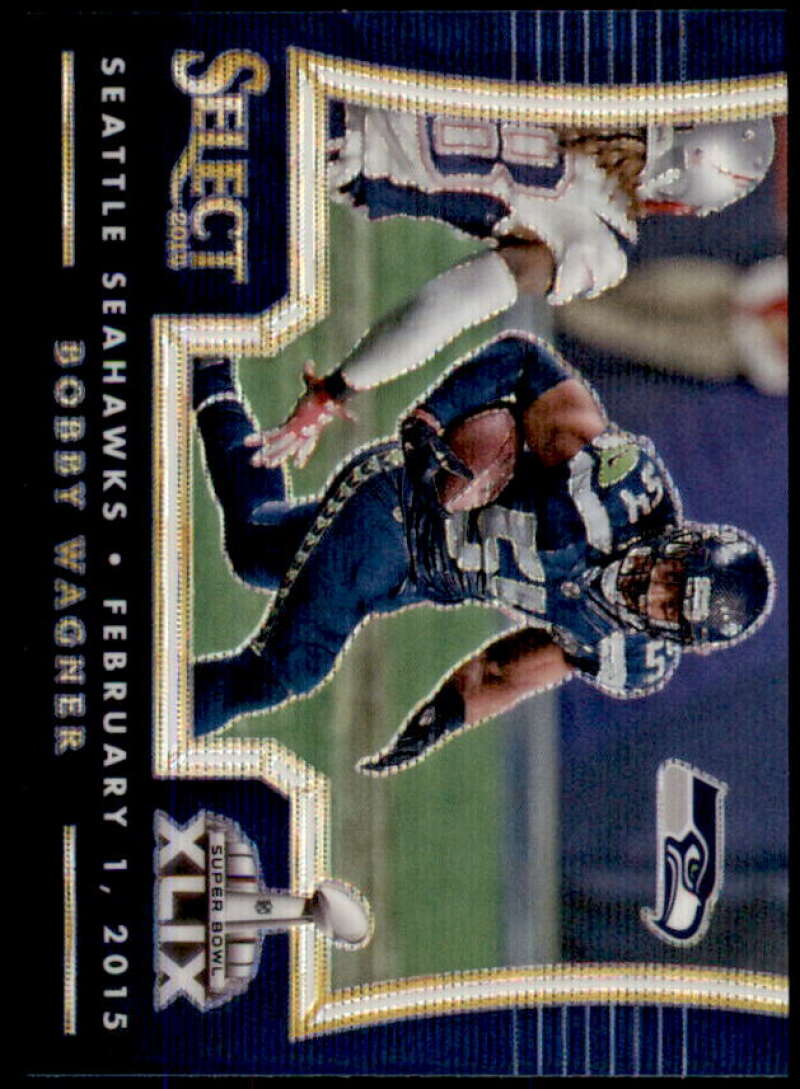 Bobby Wagner Card 2014 Select Super Bowl Blue Mojo #42 Image 1