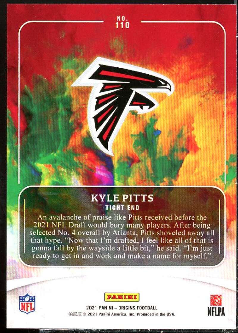 Kyle Pitts Rookie Card 2021 Panini Origins #110A  Image 2