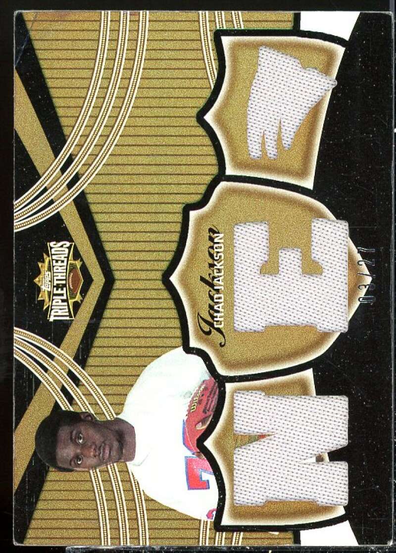 Chad Jackson Rookie Card 2006 Topps Triple Threads Relic Sepia #TTR100  Image 1