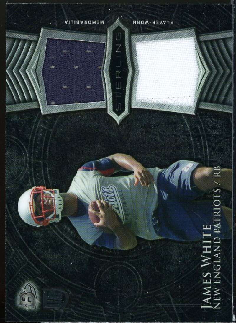 James White Rookie Card 2014 Bowman Sterling Relics #BSRDRJW  Image 1