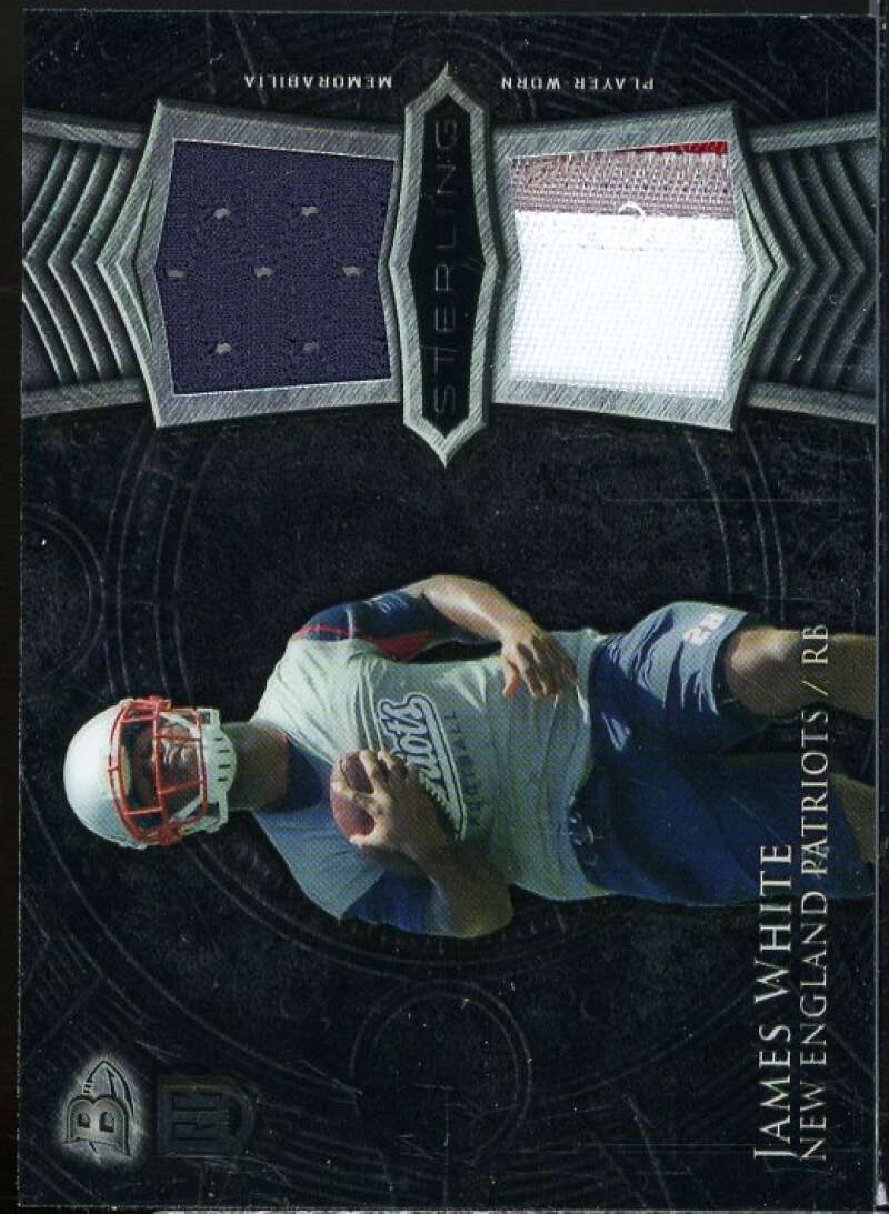James White Rookie Card 2014 Bowman Sterling Relics #BSRDRJW  Image 1